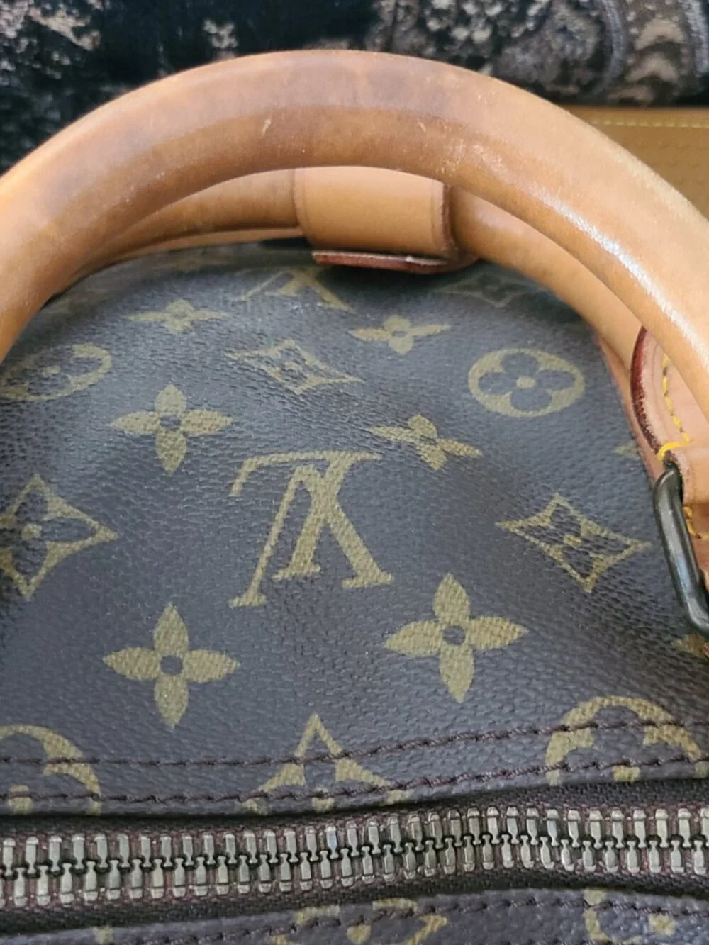 Louis Vuitton Keepall Bandouliere 55 Monogram Vintage 1984 w/ Original Strap